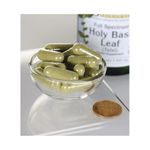 Ingrijire personala si Cosmetice - Sanatate si wellness - Suplimente alimentare - Vitamine si minerale - Swanson Holy Basil Leaf (Sfantul Busuioc) 400mg - 120 Capsule - Infinity.ro
