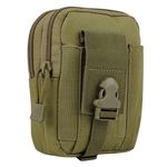 Sport si Outdoor - Echipament Sportiv - Accesorii echipament sportiv - Genti si borsete fitness - Husa tactica militara IdeallStore®, Trooper Reach, poliester, capacitate 1 l, 18 cm, verde - Infinity.ro