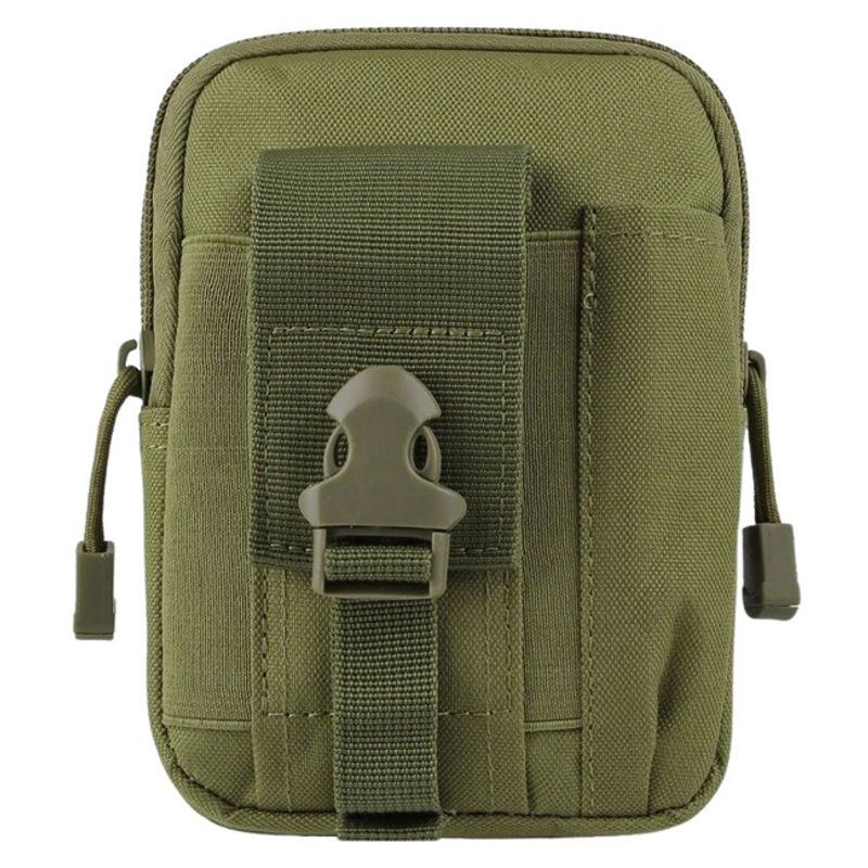 Sport si Outdoor - Echipament Sportiv - Accesorii echipament sportiv - Genti si borsete fitness - Husa tactica militara IdeallStore®, Trooper Reach, poliester, capacitate 1 l, 18 cm, verde - Infinity.ro