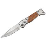 Sport si Outdoor - Camping - Cutite, bricege si accesorii - Cutite si bricege - Briceag de vanatoare automat IdeallStore®, tip AK, Special Forces, otel inoxidabil, 16.5 cm, maro - Infinity.ro