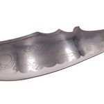 Sport si Outdoor - Camping - Cutite, bricege si accesorii - Cutite si bricege - Sabie de vanatoare IdeallStore®, Dragon Stance, otel inoxidabil, 75 cm, argintiu, cutit de aruncat, teaca inclusa - Infinity.ro