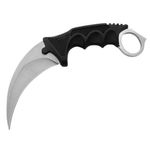 Sport si Outdoor - Camping - Cutite, bricege si accesorii - Cutite si bricege - Cutit de vanatoare IdeallStore®, Claw Assault, 19 cm, argintiu, teaca inclusa - Infinity.ro