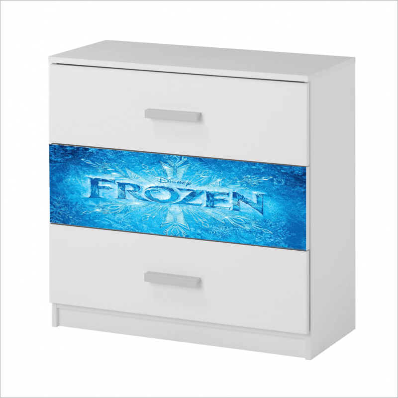 Casa si Gradina - Mobilier - Mobilier copii - Mobilier camera copiilor - Comoda Frozen, 3 sertare - Infinity.ro