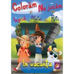 Carti si Birotica - Carti - Carti pentru copii - Carti de colorat - Coloram si ne jucam cu Ingrid, Matei si Pufi. In vacanta, Ioana Cristina Vladoiu - Infinity.ro