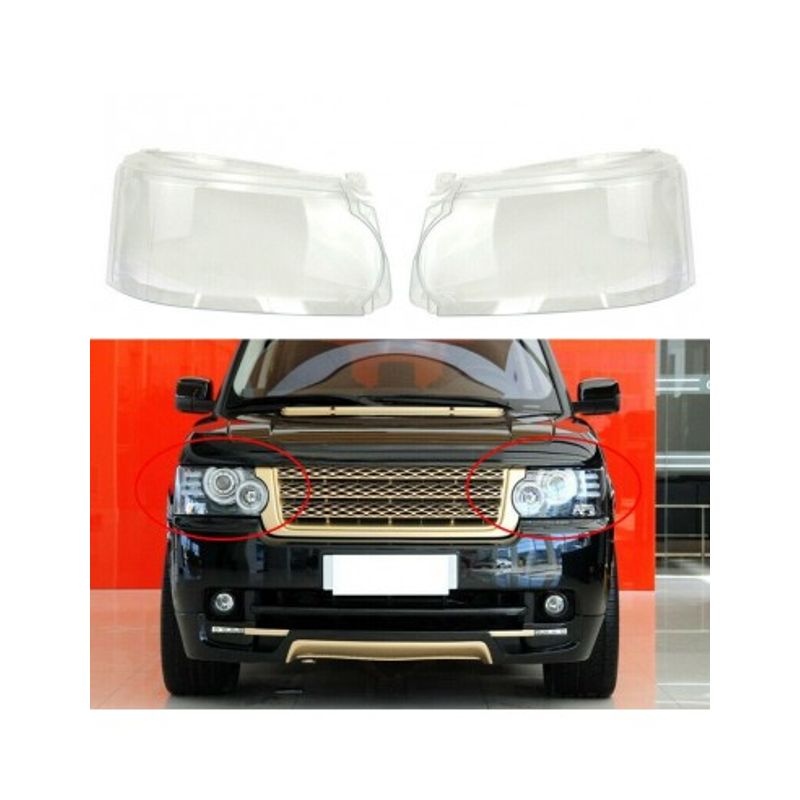 Auto si Moto - Piese auto si accesorii - Caroserie - Faruri, stopuri si proiectoare - Set 2 sticle faruri pentru Range Rover Sport I Facelift (2010 - 2013) - Infinity.ro