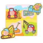 Jucarii, Copii si Bebe - Jucarii si jocuri - Jocuri si puzzle - Puzzle - Primul meu puzzle - Santierul de constructii - Infinity.ro