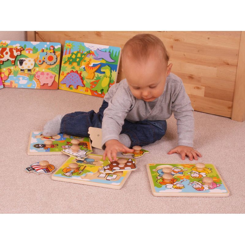 Jucarii, Copii si Bebe - Jucarii si jocuri - Jocuri si puzzle - Puzzle - Primul meu puzzle - Santierul de constructii - Infinity.ro