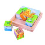 Jucarii, Copii si Bebe - Jucarii si jocuri - Jocuri si puzzle - Puzzle - Puzzle cubic - dinozauri - Infinity.ro