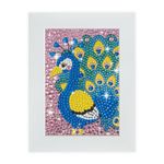 Jucarii, Copii si Bebe - Jucarii si jocuri - Jucarii & jocuri educative - Seturi de artizanat - Glitters Paun - Set Creativ cu 600 Margele - Infinity.ro