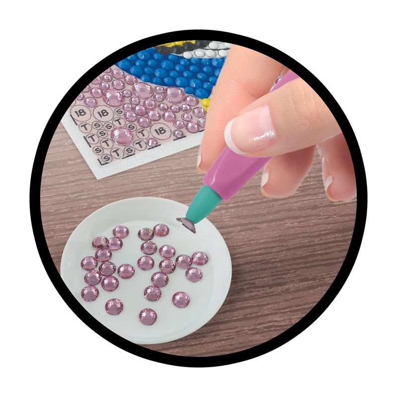 Jucarii, Copii si Bebe - Jucarii si jocuri - Jucarii & jocuri educative - Seturi de artizanat - Glitters Paun - Set Creativ cu 600 Margele - Infinity.ro
