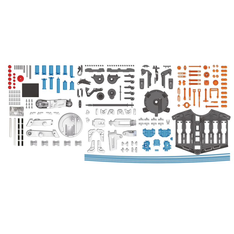 Jucarii, Copii si Bebe - Jucarii si jocuri - Seturi de constructie si cuburi - Seturi de constructie - Brat hidraulic cu manete de control - Set inginerie pentru copii - Infinity.ro