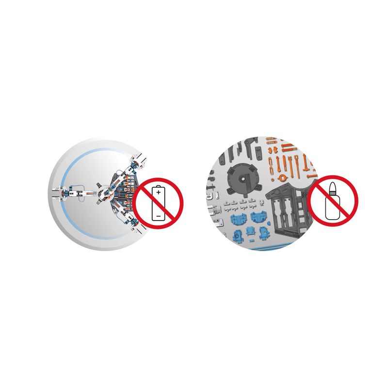 Jucarii, Copii si Bebe - Jucarii si jocuri - Seturi de constructie si cuburi - Seturi de constructie - Brat hidraulic cu manete de control - Set inginerie pentru copii - Infinity.ro