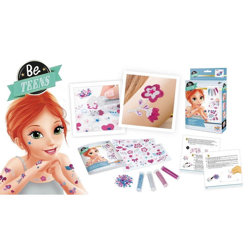 Jucarii, Copii si Bebe - Jucarii si jocuri - Jucarii de rol - Frumusete, bijuterii si accesorii fetite - Tatuaje cu sclipici - Infinity.ro