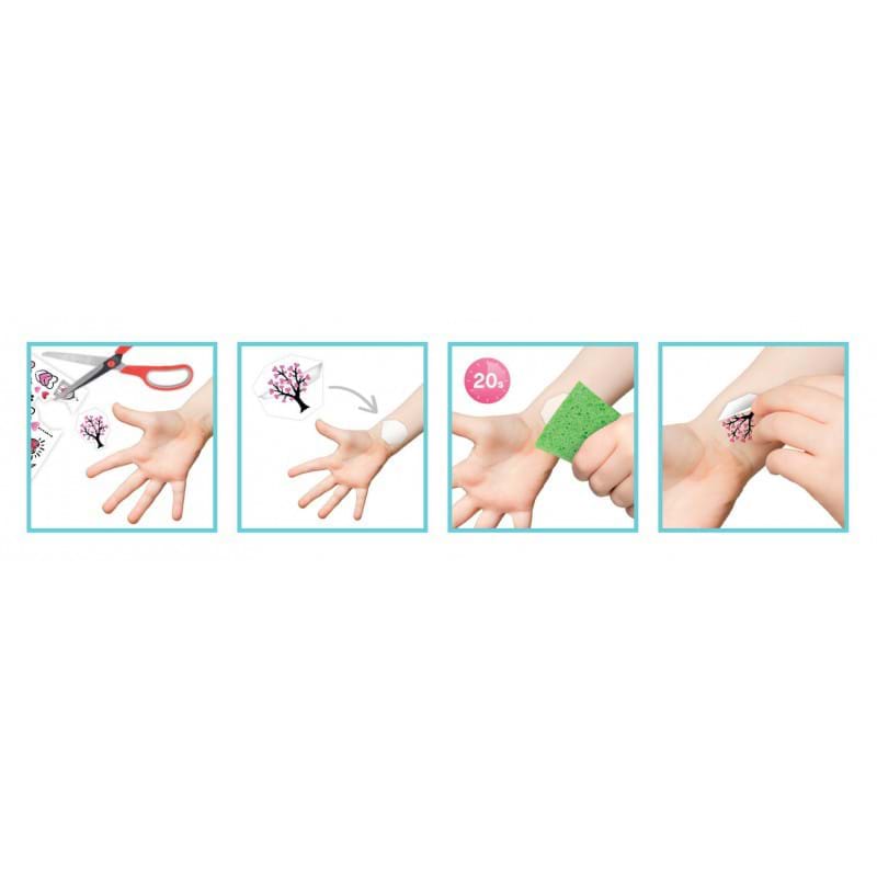 Jucarii, Copii si Bebe - Jucarii si jocuri - Jucarii de rol - Frumusete, bijuterii si accesorii fetite - 75 Tatuaje pentru fete - Colorat - Infinity.ro