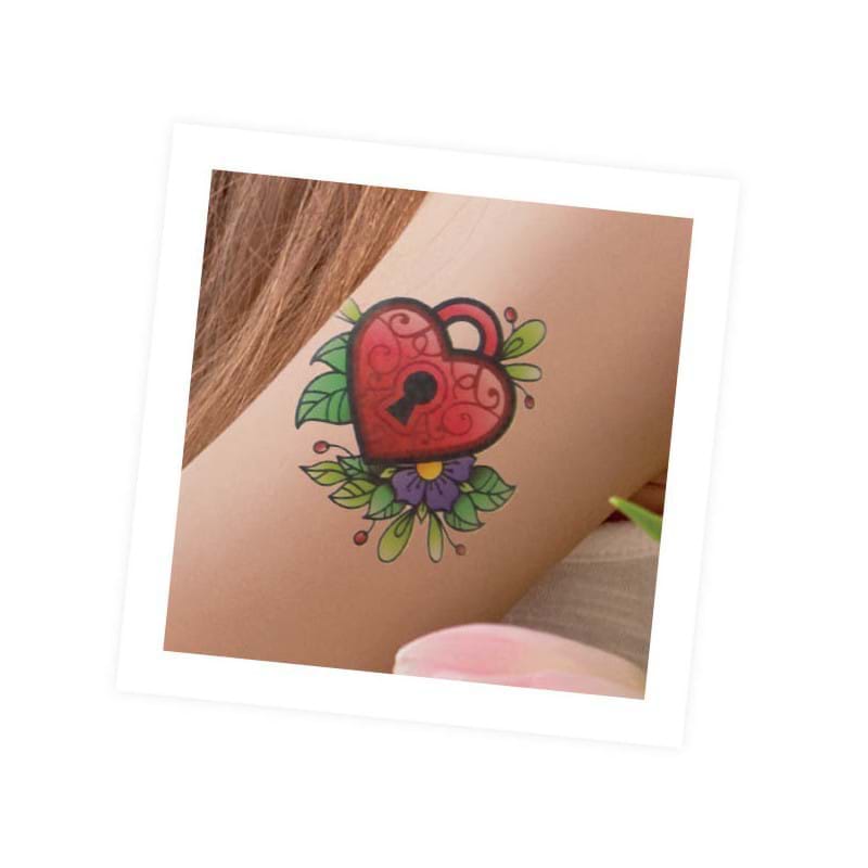 Jucarii, Copii si Bebe - Jucarii si jocuri - Jucarii de rol - Frumusete, bijuterii si accesorii fetite - 75 Tatuaje pentru fete - Colorat - Infinity.ro