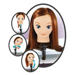 Jucarii, Copii si Bebe - Jucarii si jocuri - Jucarii & jocuri educative - Seturi de artizanat - Studio profesional de hairstyling pentru copii - Set interactiv indemanare si creativitate - Infinity.ro