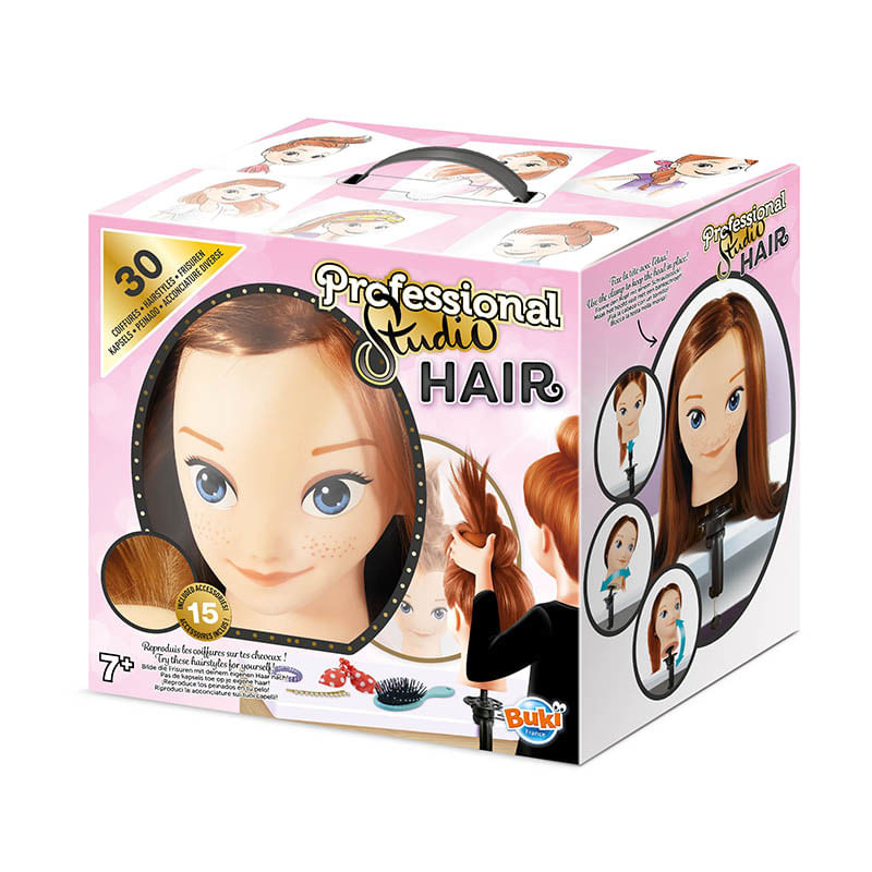Jucarii, Copii si Bebe - Jucarii si jocuri - Jucarii & jocuri educative - Seturi de artizanat - Studio profesional de hairstyling pentru copii - Set interactiv indemanare si creativitate - Infinity.ro