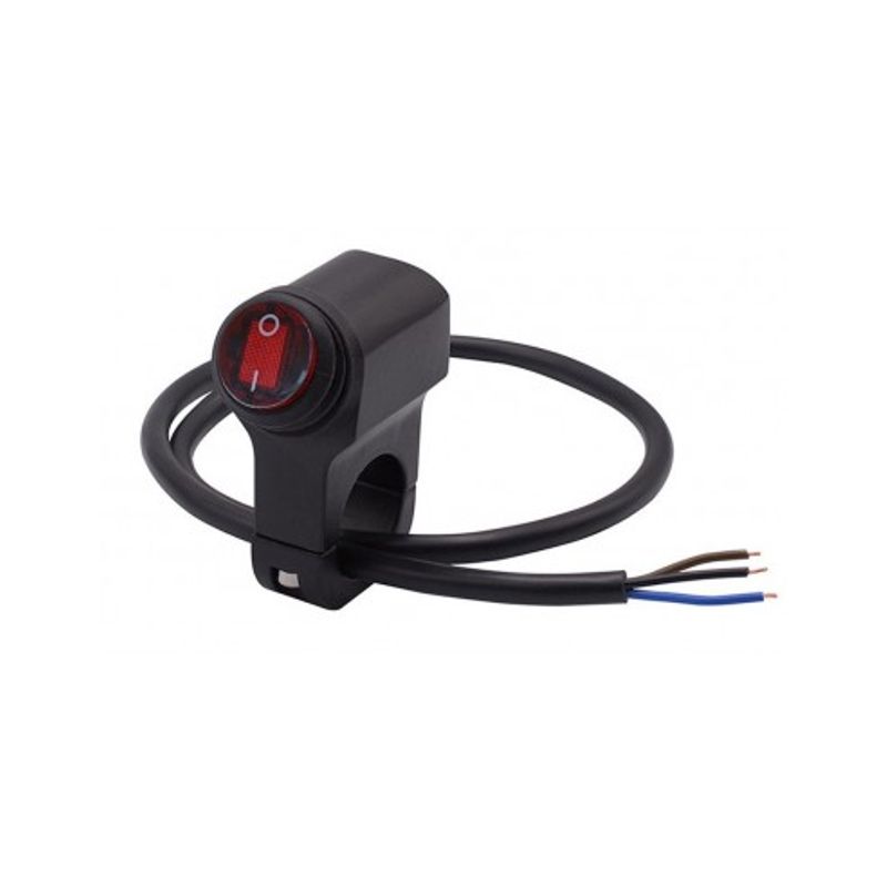 Auto si Moto - Piese auto si accesorii - Interior auto - Accesorii interior - Buton/Switch Waterproof cu montaj pe bara pentru pornirea/oprirea proiectoarelor LED BTAC-S106 - Infinity.ro