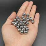 Sport si Outdoor - Camping - Cutite, bricege si accesorii - Cutite si bricege - Prastie cu laser IdeallStore®, Sling Queen, metalic, 11.5 cm, cu boloboc, maner lemn, maro, 200 bile 7 mm incluse - Infinity.ro