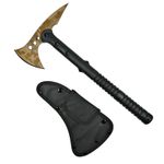 Casa si Gradina - Gradinarit si plante - Unelte gradinarit - Topoare - Set Topor Ideallstore® , Survivor Desert Camo si briceag AK-47 , 34 cm, ​ teaca inclusa - Infinity.ro