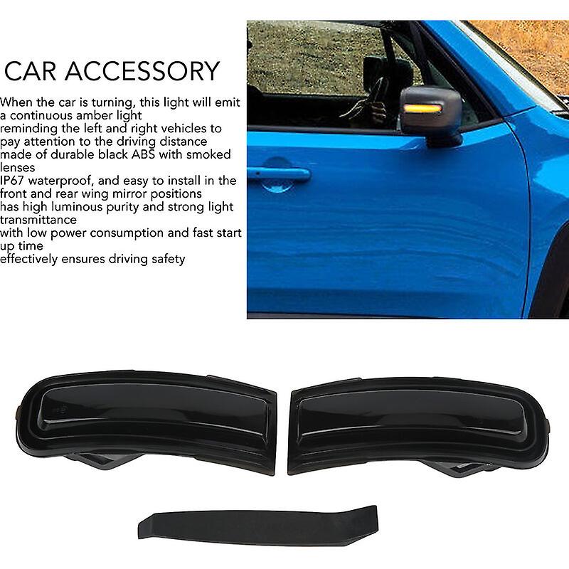 Auto si Moto - Piese auto si accesorii - Caroserie - Faruri, stopuri si proiectoare - Set de 2 lampi led semnalizare dinamica/progresiva fumurie oglinda Xentech Light Jeep Renagate 12V - Infinity.ro