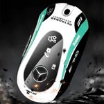 Auto si Moto - Electronice auto - Sisteme de inchidere centralizata - Carcasa cheie / telecomanda auto si breloc metalic Mercedes-Benz GLC 260 GLC 300 - Infinity.ro