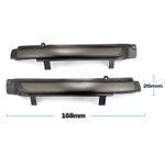 Auto si Moto - Piese auto si accesorii - Caroserie - Faruri, stopuri si proiectoare - Set de 2 lampi led semnalizare dinamica/progresiva oglinda Xentech Light Skoda Octavia 1Z 12V - Infinity.ro