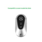 Auto si Moto - Electronice auto - Sisteme de inchidere centralizata - Carcasa cheie / telecomanda auto si breloc metalic Mercedes-Benz GLC 260 GLC 300 - Infinity.ro