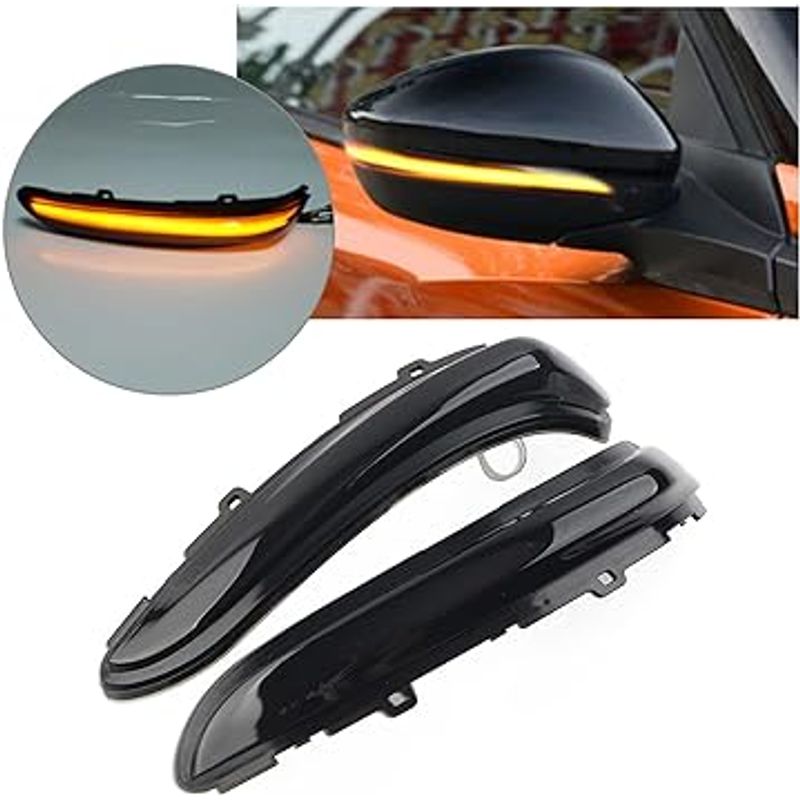 Auto si Moto - Piese auto si accesorii - Caroserie - Faruri, stopuri si proiectoare - Set de 2 lampi led semnalizare dinamica/progresiva fumurie oglinda Xentech Light Peugeot 208 12V - Infinity.ro
