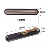 Auto si Moto - Piese auto si accesorii - Caroserie - Faruri, stopuri si proiectoare - Set de 2 lampi led Xentech Light Stop pe frana , pozitie si semnalizare dinamica 12-24V - Infinity.ro