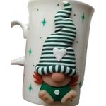 Casa si Gradina - Bucatarie si vesela - Cani si pahare - Cani si cesti - Cana cu lut polimeric Fimo, "Figurina Gnom", handmade - Infinity.ro