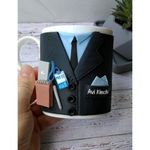 Casa si Gradina - Bucatarie si vesela - Cani si pahare - Cani si cesti - Cana personalizata cu lut polimerica Fimo, "Antreprenor", handmade - Infinity.ro
