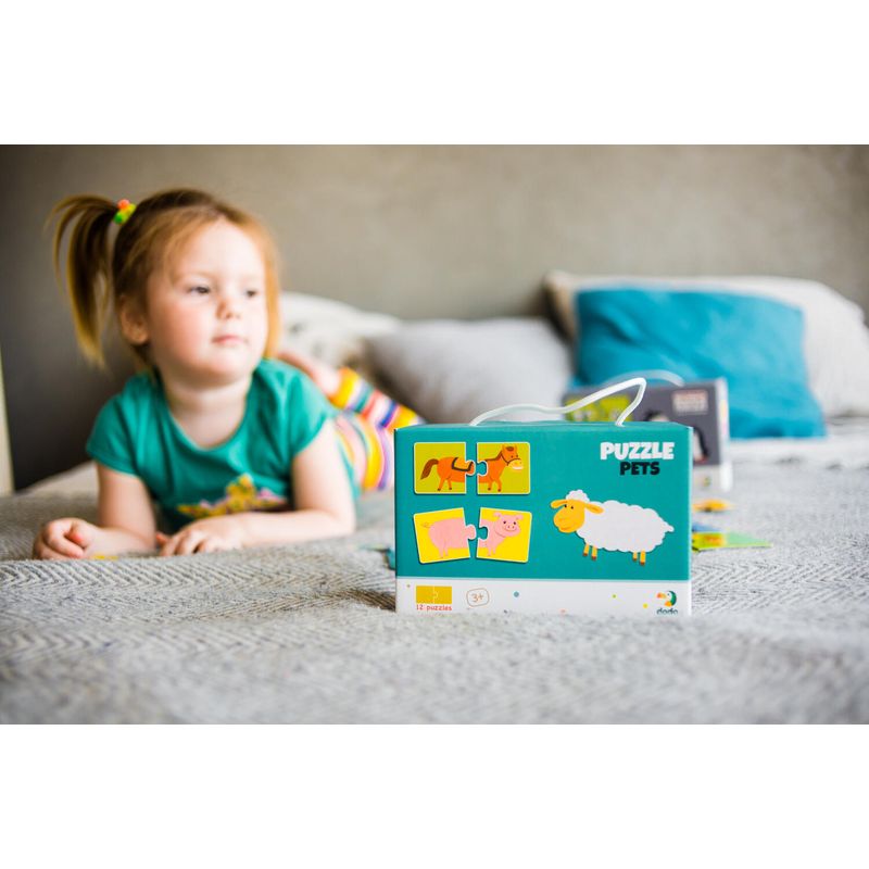 Jucarii, Copii si Bebe - Jucarii si jocuri - Jocuri si puzzle - Puzzle - Duo Puzzle - Ferma (2 piese) - Infinity.ro