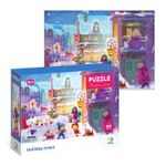 Jucarii, Copii si Bebe - Jucarii si jocuri - Jocuri si puzzle - Puzzle - Puzzle - Orasul pregatit de Craciun (60 piese) - Infinity.ro