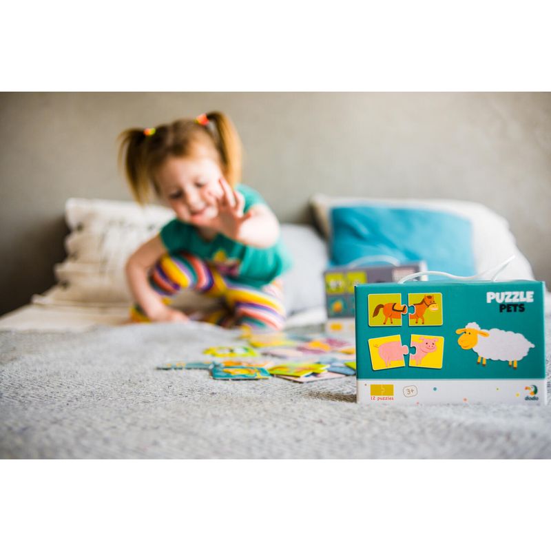 Jucarii, Copii si Bebe - Jucarii si jocuri - Jocuri si puzzle - Puzzle - Duo Puzzle - Ferma (2 piese) - Infinity.ro