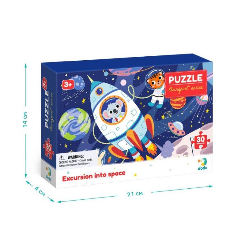 Jucarii, Copii si Bebe - Jucarii si jocuri - Jocuri si puzzle - Puzzle - Puzzle - Calatorie prin spatiu (30 piese) - Infinity.ro
