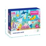 Jucarii, Copii si Bebe - Jucarii si jocuri - Jocuri si puzzle - Puzzle - Puzzle - Distractie cu animalute marine ( 60 piese) - Infinity.ro