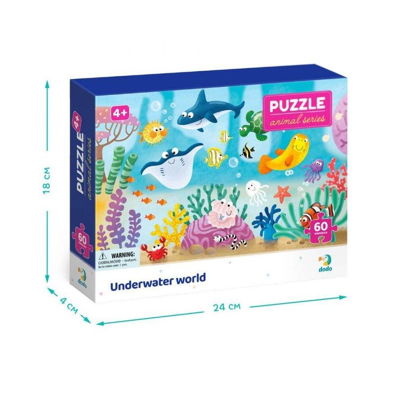 Jucarii, Copii si Bebe - Jucarii si jocuri - Jocuri si puzzle - Puzzle - Puzzle - Distractie cu animalute marine ( 60 piese) - Infinity.ro