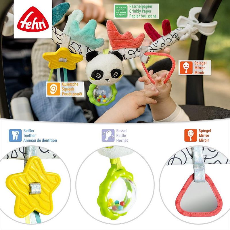 Jucarii, Copii si Bebe - Jucarii si jocuri - Jucarii bebelusi - Jucarii interactive bebelusi - Jucarie carucior - Ursulet panda - Infinity.ro