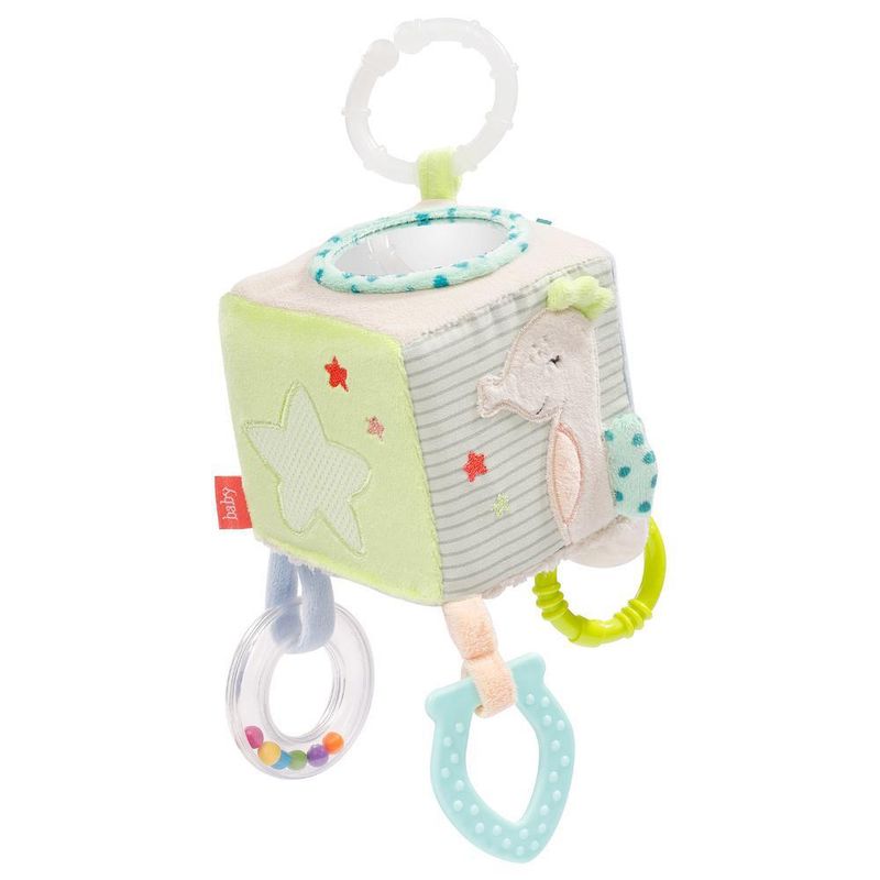 Jucarii, Copii si Bebe - Jucarii si jocuri - Jucarii de plus - Cub din plus cu activitati - Animalute marine - Infinity.ro