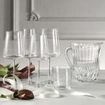 Casa si Gradina - Bucatarie si vesela - Cani si pahare - Pahare - Set 6 pahare pentru sampanie, din cristal, Essential, dim5x24H - Infinity.ro