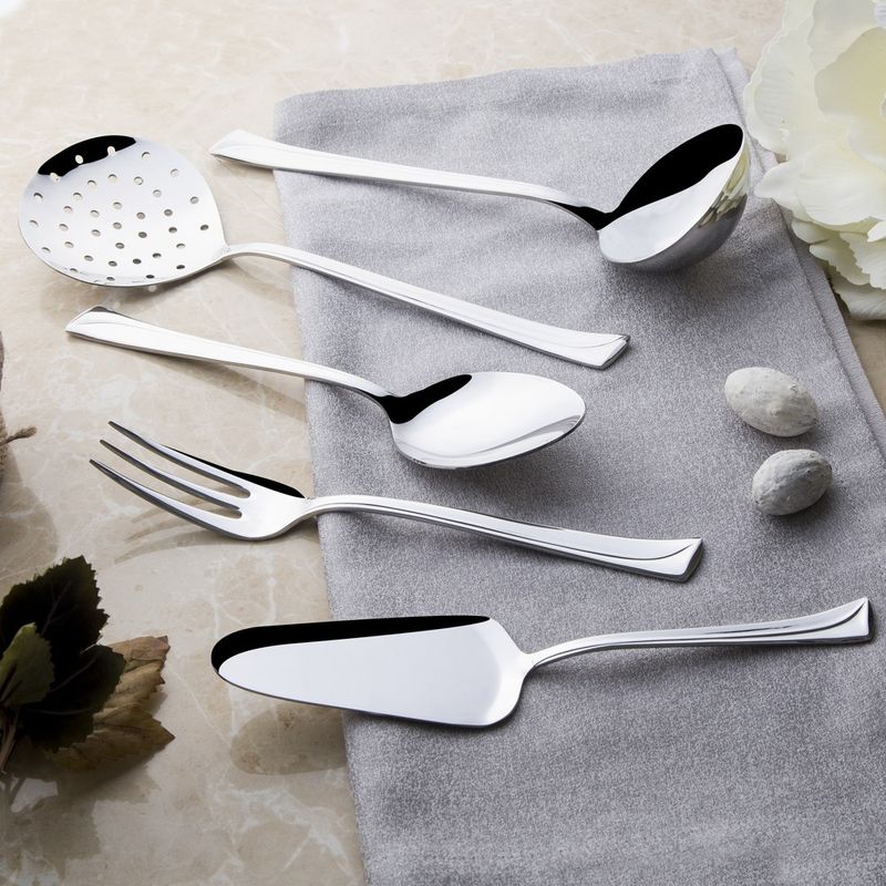 Casa si Gradina - Bucatarie si vesela - Vesela si tacamuri - Tacamuri si seturi - Set tacamuri din otel inoxidabil, colectia Maksi, 89 piese pentru 12 persoane - Infinity.ro