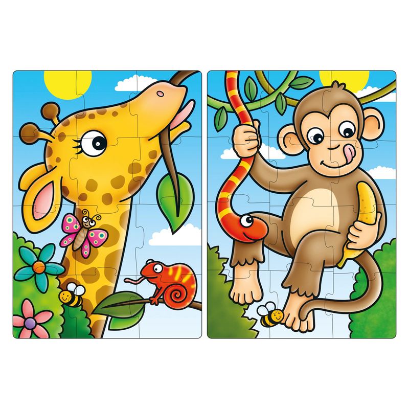 Jucarii, Copii si Bebe - Jucarii si jocuri - Jocuri si puzzle - Puzzle - Puzzle Primii Prieteni din Jungla - First jungle friends - Infinity.ro