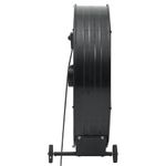 Casa si Gradina - Termice - Climatizare si ventilatie - Ventilator industrial cu tambur, negru, 77 cm, 240 W - Infinity.ro