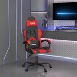 PC, gaming si accesorii - Gaming - Accesorii gaming - Scaune gaming - Scaun de jocuri, negru si rosu, piele ecologica - Infinity.ro