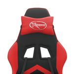PC, gaming si accesorii - Gaming - Accesorii gaming - Scaune gaming - Scaun de jocuri, negru si rosu, piele ecologica - Infinity.ro