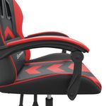 PC, gaming si accesorii - Gaming - Accesorii gaming - Scaune gaming - Scaun de jocuri, negru si rosu, piele ecologica - Infinity.ro