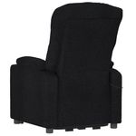 Casa si Gradina - Mobilier - Scaune si fotolii - Fotolii - Fotoliu rabatabil electric, negru, material textil - Infinity.ro