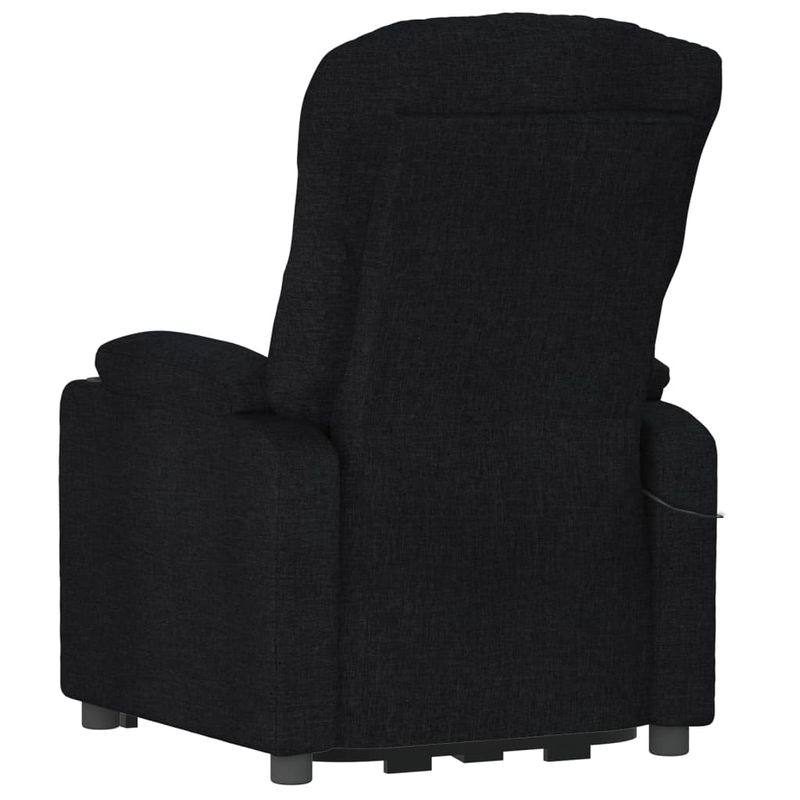 Casa si Gradina - Mobilier - Scaune si fotolii - Fotolii - Fotoliu rabatabil electric, negru, material textil - Infinity.ro