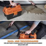 Casa si Gradina - Gradinarit si plante - Utilaje gradina - Aspiratoare, suflante si tocatoare - Aspirator umed uscat 3 in 1 cu acumulator R11VAC-Li Evolution 099-0001B, 18 V, 11 l - Infinity.ro